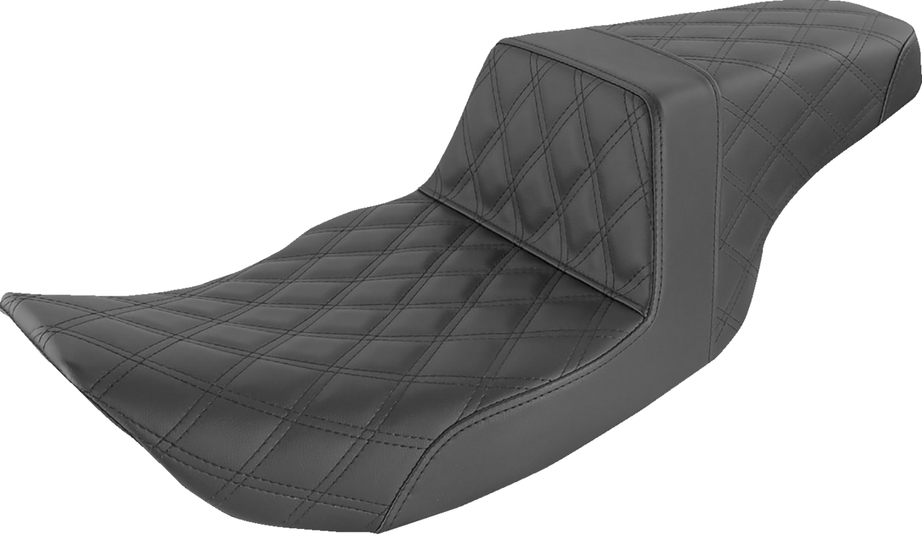 SADDLEMEN-Step-Up Seats ~ Black / '97-'07 Bagger-Seats-MetalCore Harley Supply