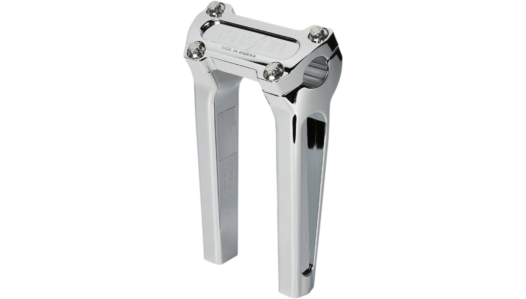 THRASHIN SUPPLY CO.-Straight Handlebar Risers-Risers-MetalCore Harley Supply