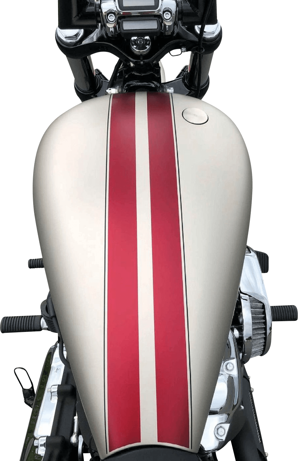 KODLIN-Stretched Gas Tank / M8-Gas Tank-MetalCore Harley Supply