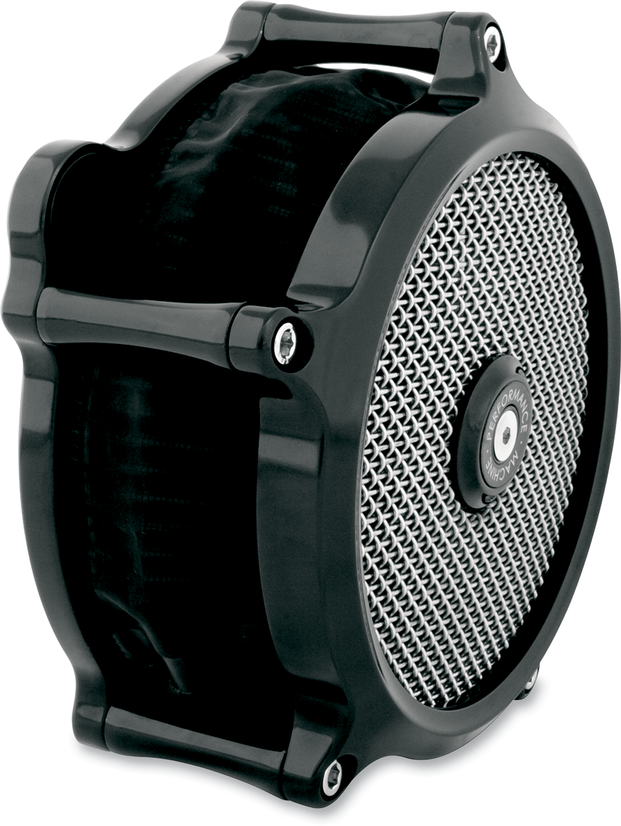 PERFORMANCE MACHINE-Super Gas Air Cleaner / '93-'17 Big Twins-Air Filter-MetalCore Harley Supply