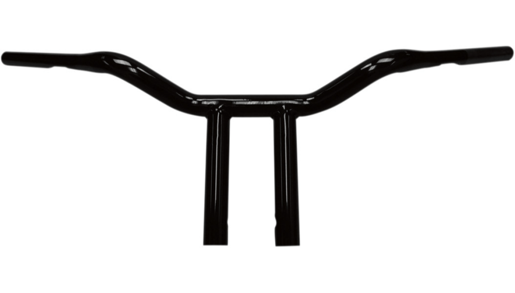 LA CHOPPERS-Super-T 1 1/4" T Bar / Gloss Black-Handlebars / Risers-MetalCore Harley Supply