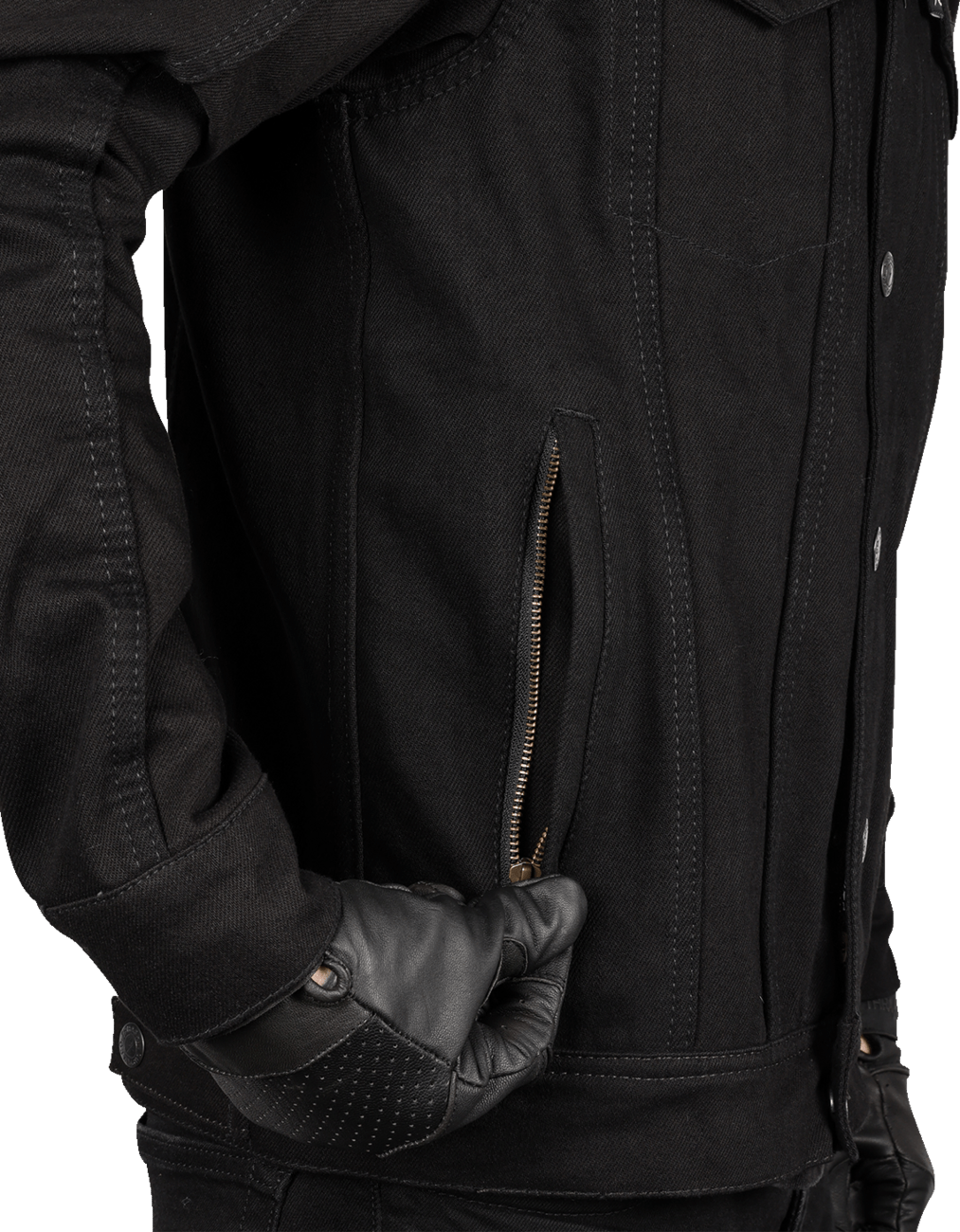 THRASHIN SUPPLY CO.-Highway v2 Denim Riding Jacket-Jacket-MetalCore Harley Supply