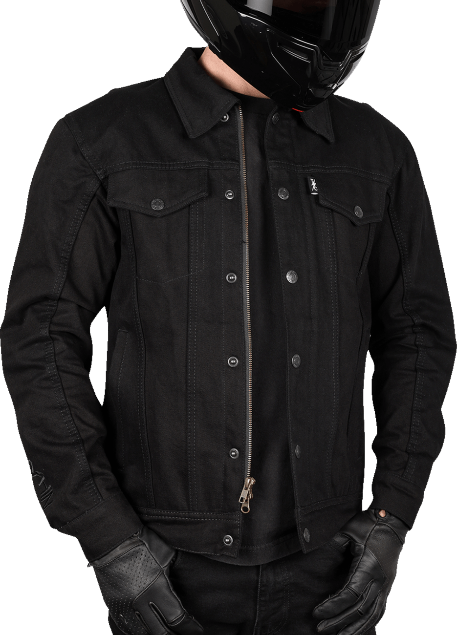 THRASHIN SUPPLY CO.-Highway v2 Denim Riding Jacket-Jacket-MetalCore Harley Supply