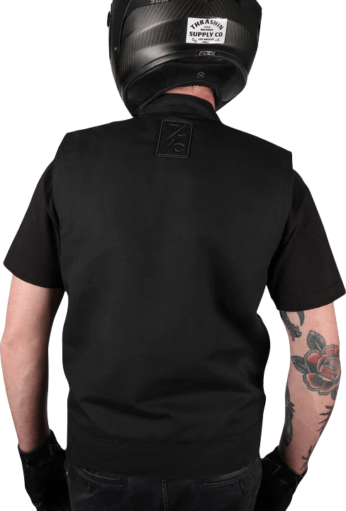 THRASHIN SUPPLY CO.-Nightrider v2 Riding Vest-Vest-MetalCore Harley Supply