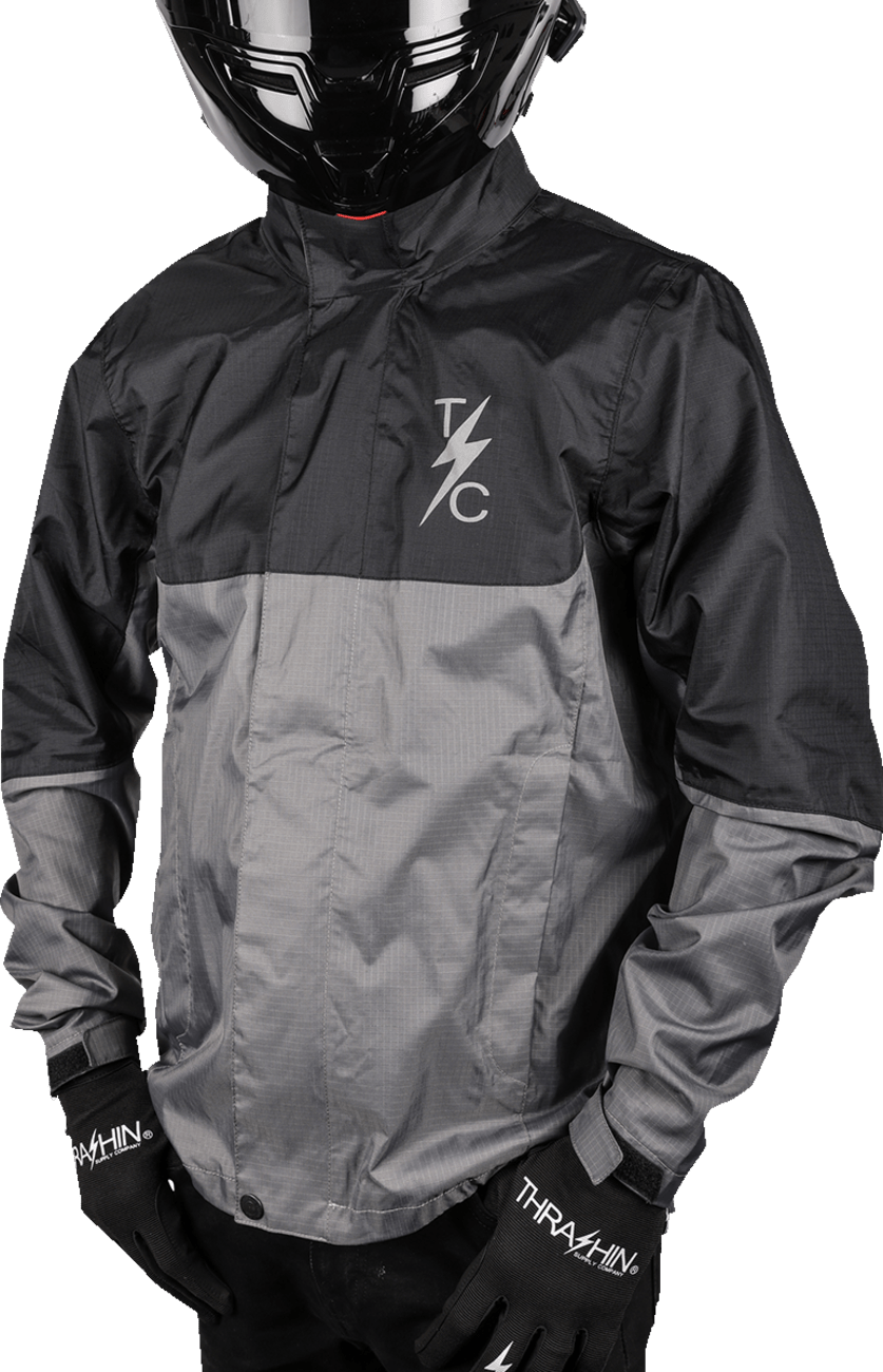 THRASHIN SUPPLY CO.-Waterproof Mission Rain Jacket-Jacket-MetalCore Harley Supply