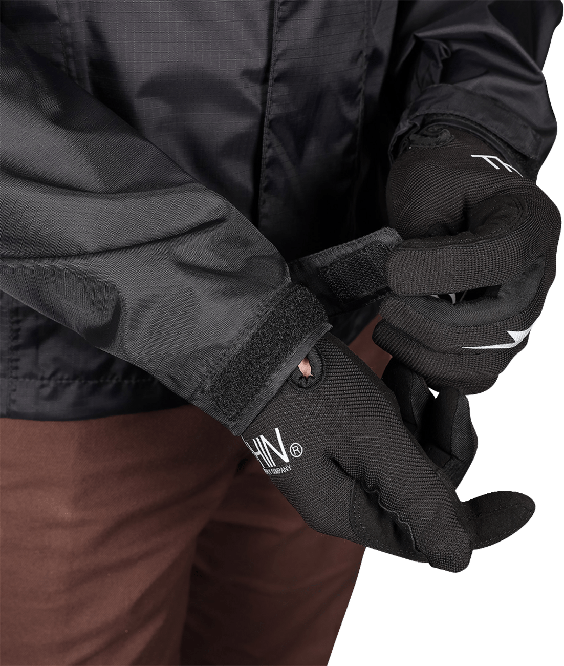 THRASHIN SUPPLY CO.-Waterproof Mission Rain Jacket-Jacket-MetalCore Harley Supply