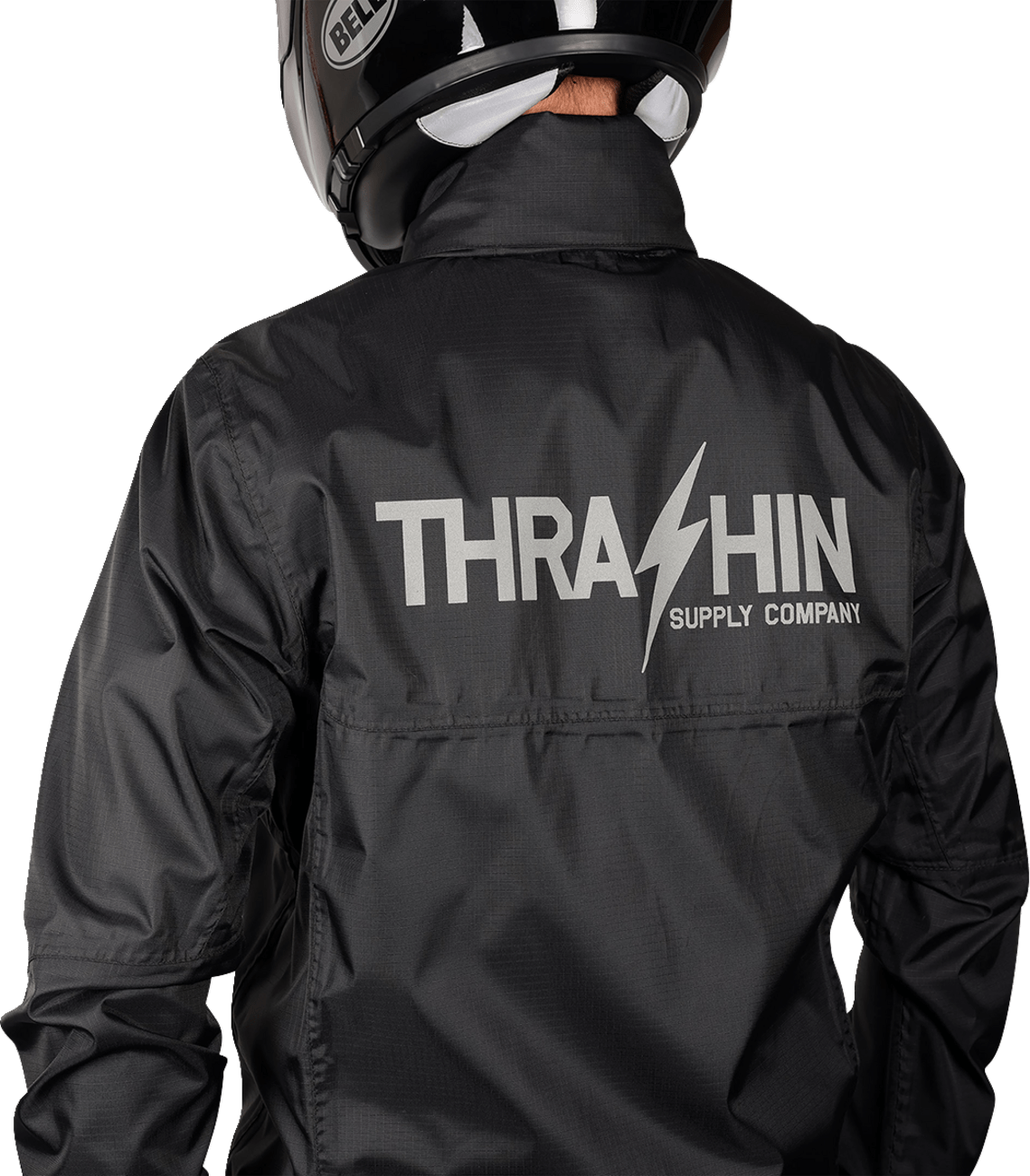 THRASHIN SUPPLY CO.-Waterproof Mission Rain Jacket-Jacket-MetalCore Harley Supply