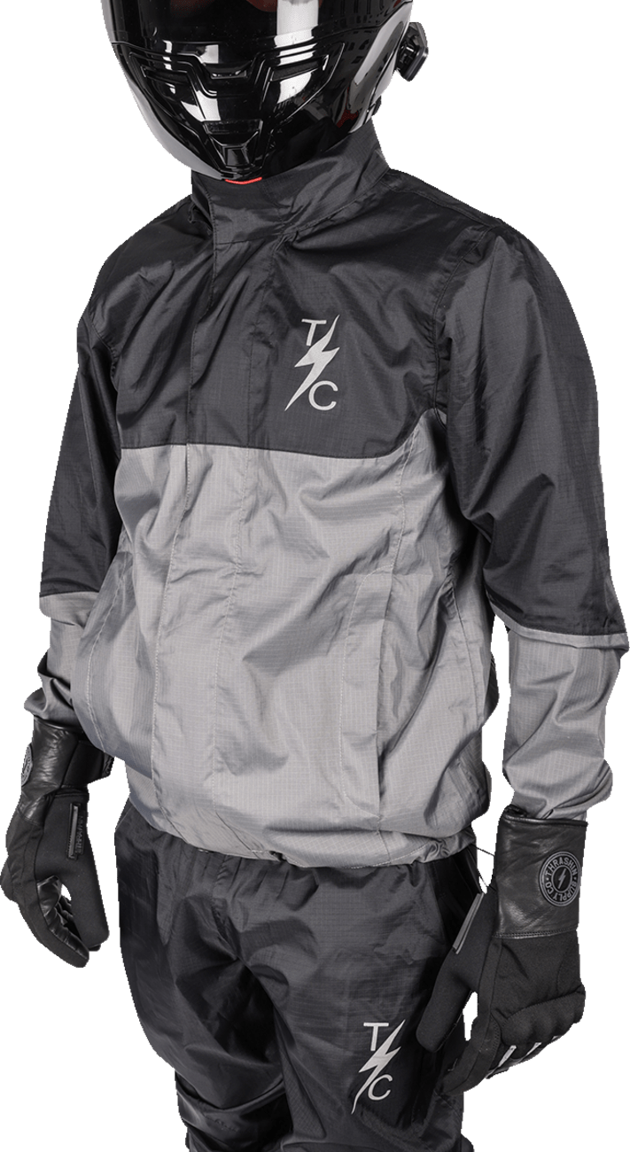THRASHIN SUPPLY CO.-Waterproof Mission Rain Jacket-Jacket-MetalCore Harley Supply