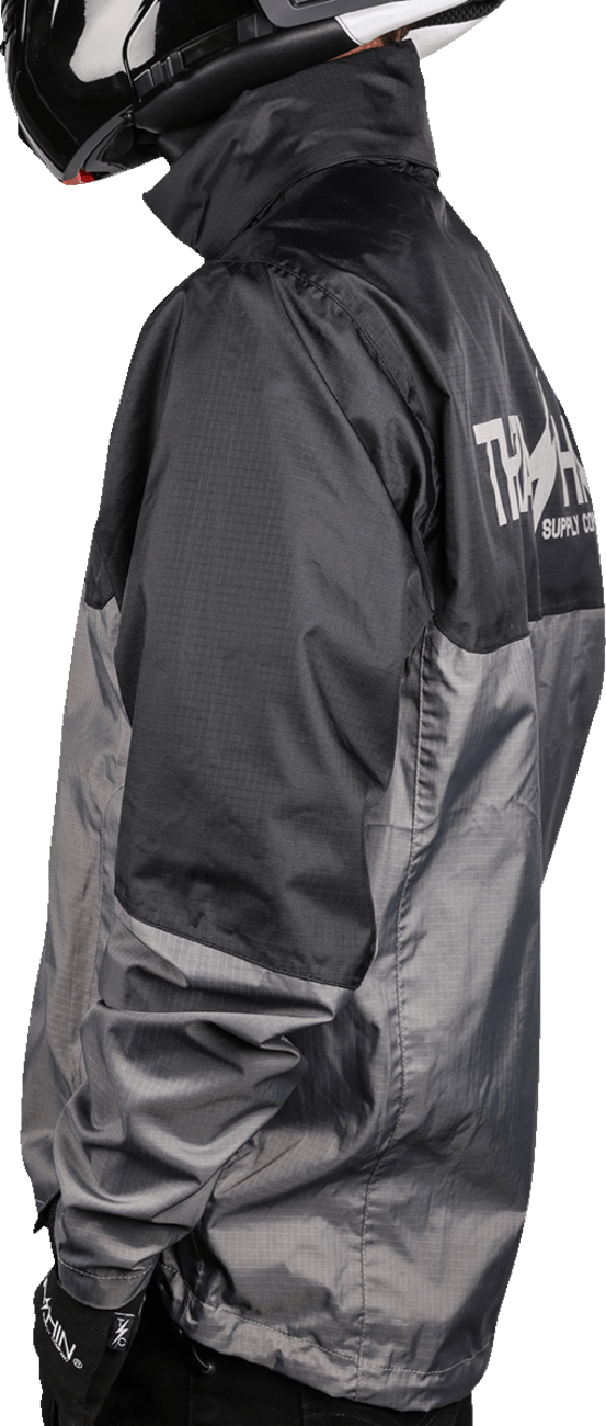 THRASHIN SUPPLY CO.-Waterproof Mission Rain Jacket-Jacket-MetalCore Harley Supply