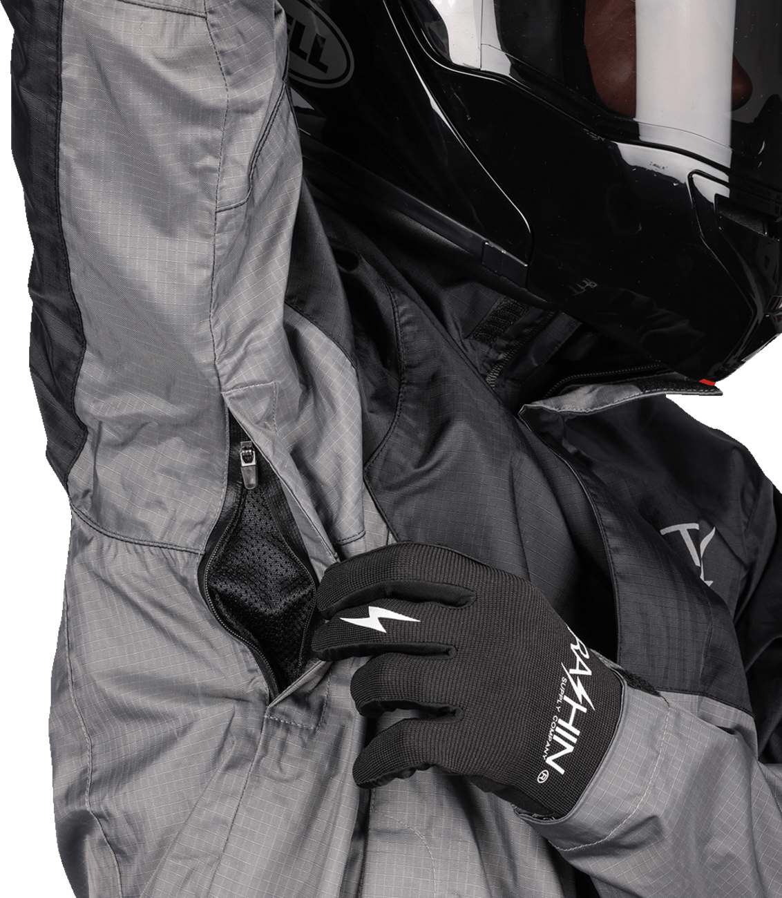 THRASHIN SUPPLY CO.-Waterproof Mission Rain Jacket-Jacket-MetalCore Harley Supply