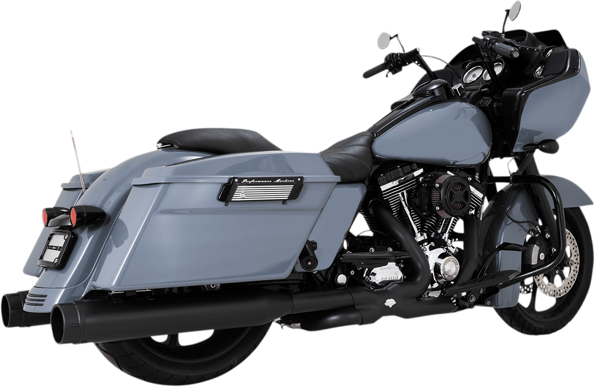 VANCE & HINES-Torquer 450 Slip-On Mufflers / '95-'16 Bagger-Exhaust - Slip Ons-MetalCore Harley Supply