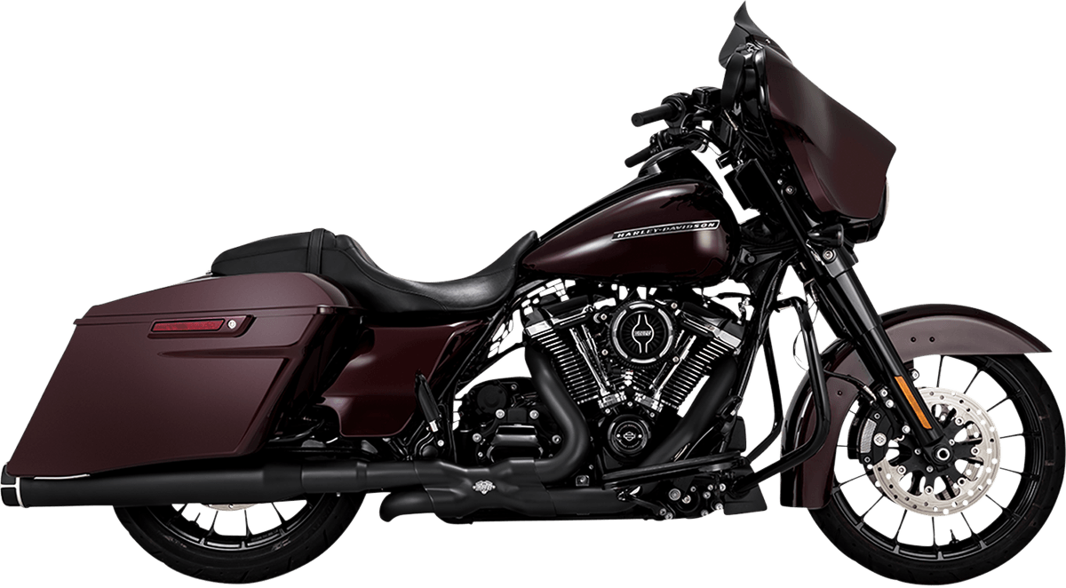 VANCE & HINES-Torquer 450 Slip-On Mufflers / M8 Bagger-Exhaust - Slip Ons-MetalCore Harley Supply