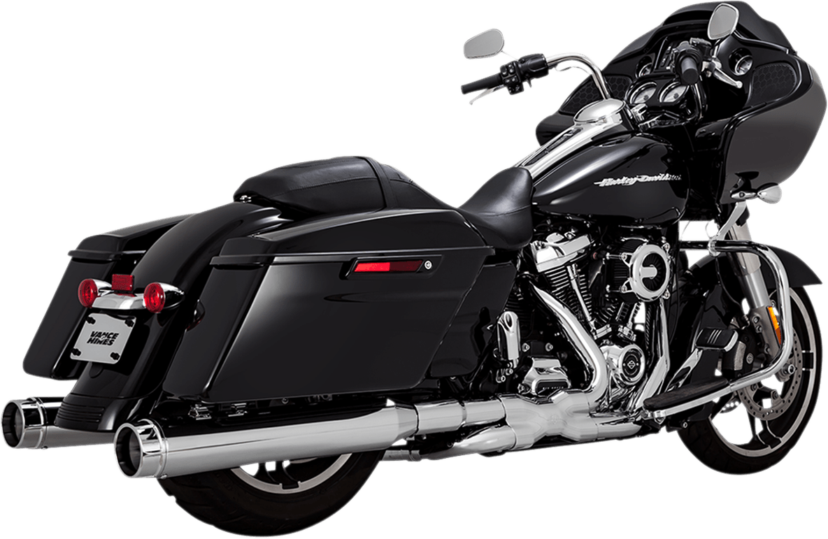 VANCE & HINES-Torquer 450 Slip-On Mufflers / M8 Bagger-Exhaust - Slip Ons-MetalCore Harley Supply