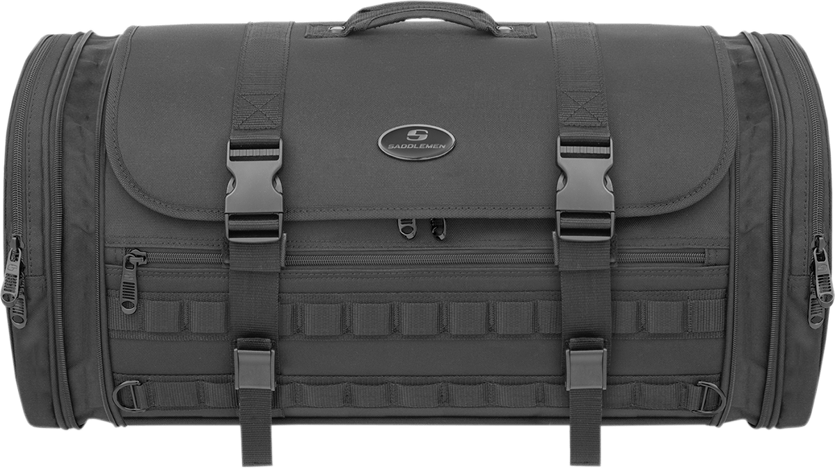 SADDLEMEN-TR3300 Tactical Deluxe Rack Bag-Bags-MetalCore Harley Supply