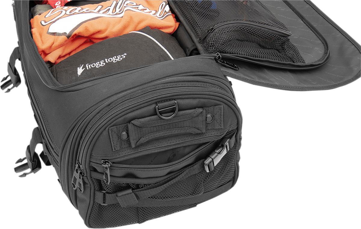 SADDLEMEN-TR3300 Tactical Deluxe Rack Bag-Bags-MetalCore Harley Supply