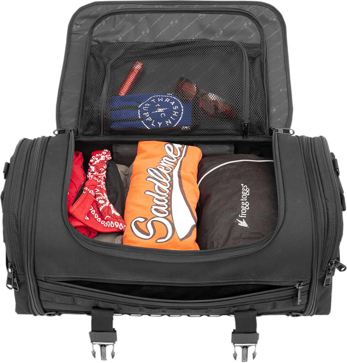 SADDLEMEN-TR3300 Tactical Deluxe Rack Bag-Bags-MetalCore Harley Supply