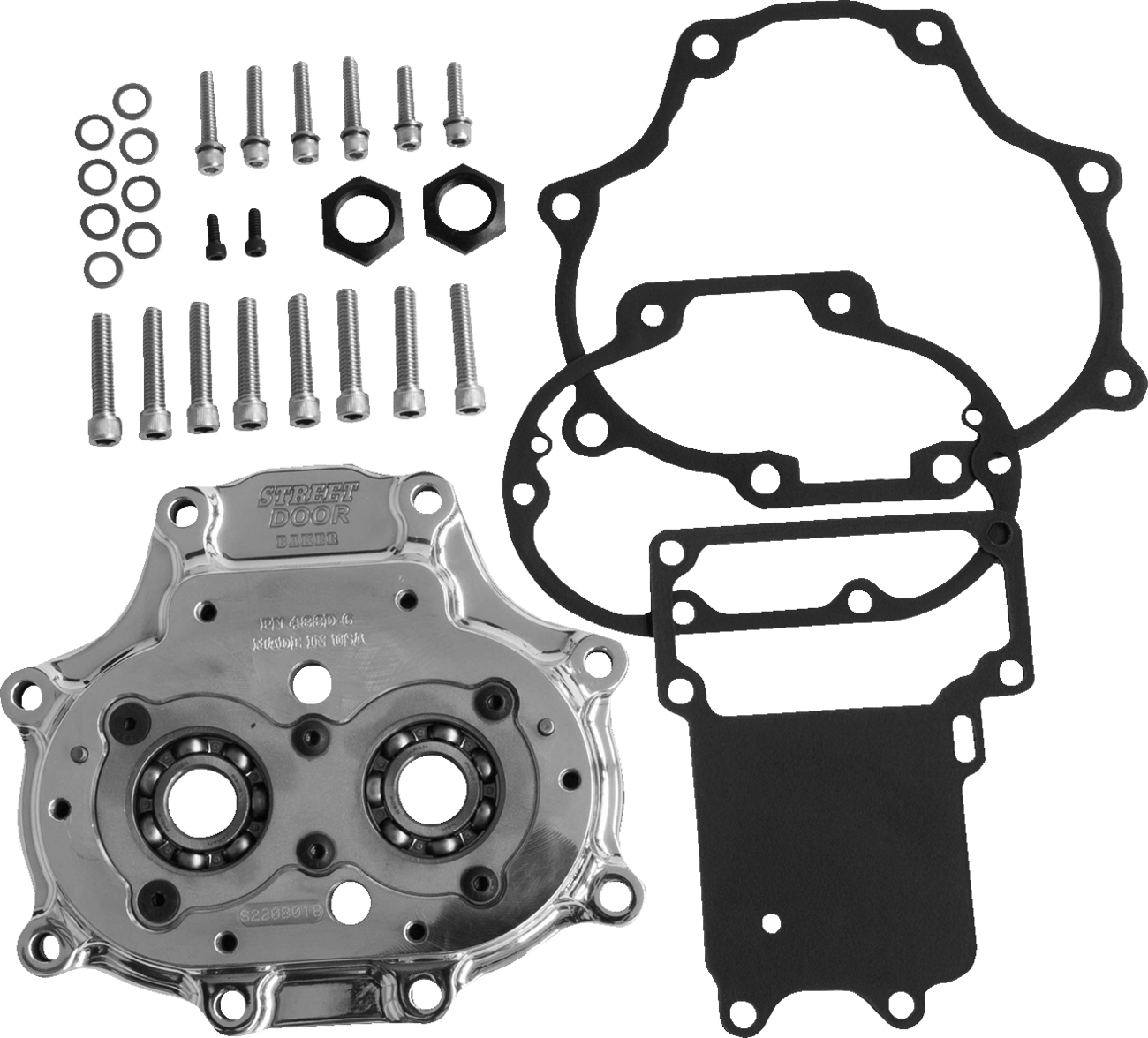BAKER DRIVETRAIN-Transmission Door / '06-'23 Big Twin-Transmission Door-MetalCore Harley Supply
