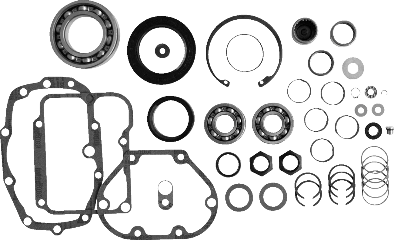 BAKER DRIVETRAIN-Transmission Rebuild Kits for Baker DD6-Transmission Bearings / Seals-MetalCore Harley Supply