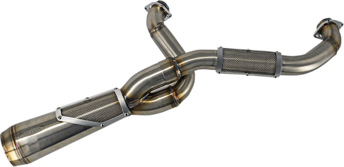 TRASK-Big Sexy 2:1 Exhaust / M8 Softail-Exhaust - 2 into 1-MetalCore Harley Supply