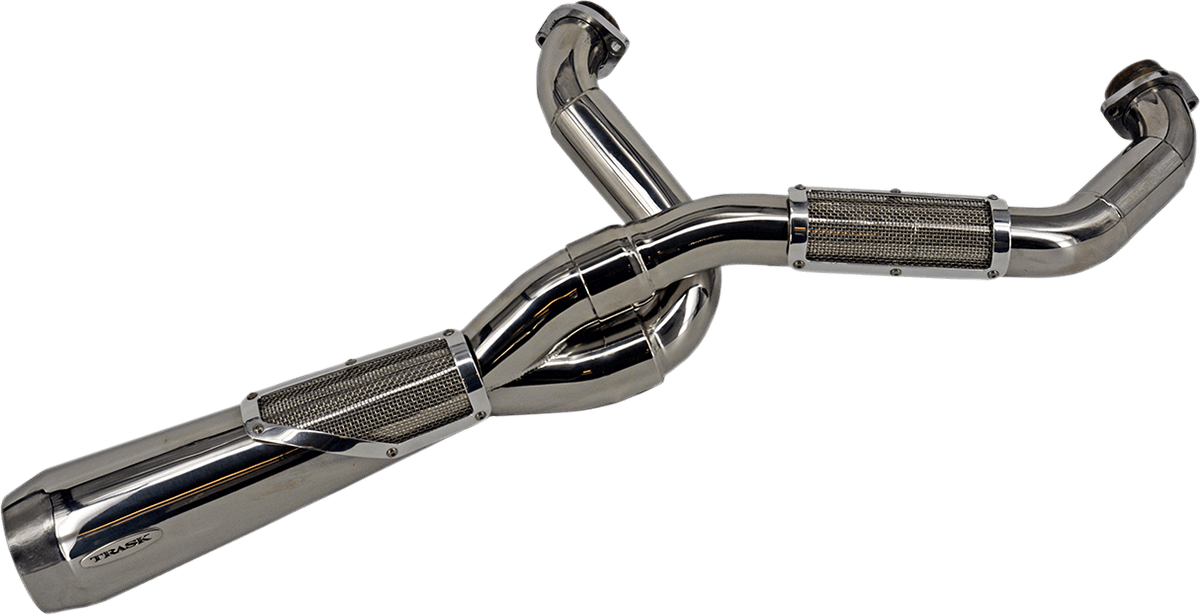 TRASK-Big Sexy 2:1 Exhaust / M8 Softail-Exhaust - 2 into 1-MetalCore Harley Supply
