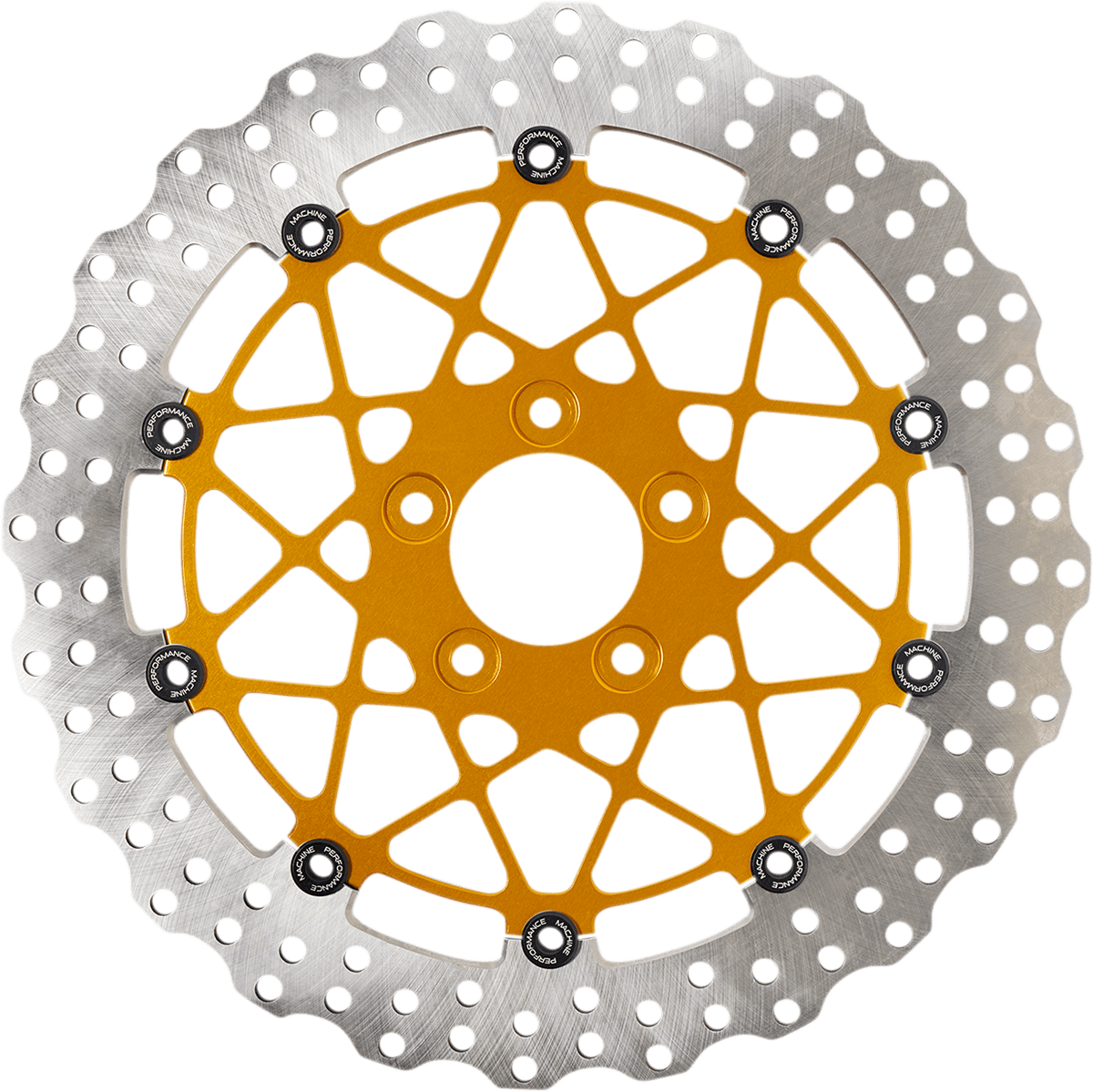 PERFORMANCE MACHINE-Two-Piece Speed Star Brake Rotor / 3.25" Bolt Circle-Rotors-MetalCore Harley Supply