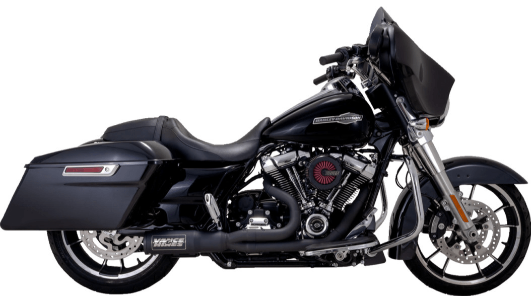 VANCE & HINES-Hi Output Exhaust System / '17-'23 Bagger-Exhaust - 2 into 1-MetalCore Harley Supply