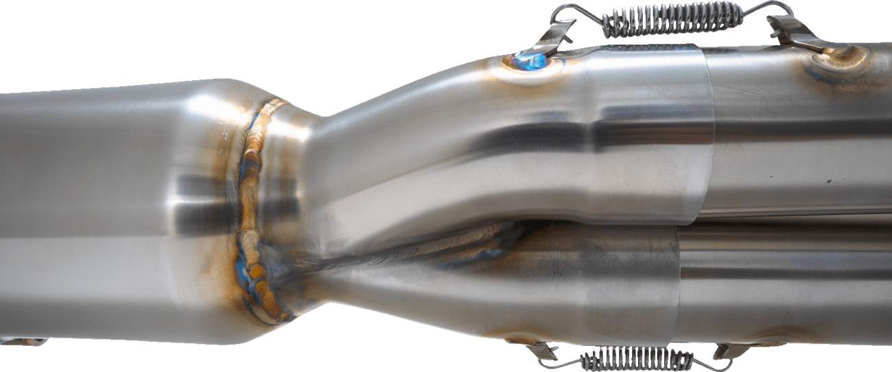 VANCE & HINES-Hi Output Exhaust System / '17-'23 Bagger-Exhaust - 2 into 1-MetalCore Harley Supply