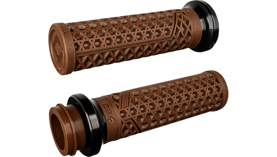 ODI-Vans V-Twin Lock-On Grips / 1" Cable Throttle-Grips-MetalCore Harley Supply