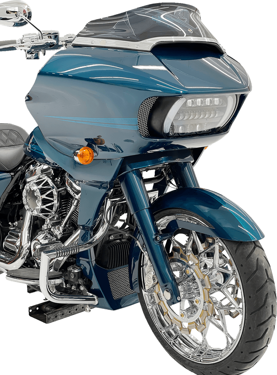 KLOCK WERKS-Ventana Fender for 21" / '14-'19 Bagger-Fender-MetalCore Harley Supply