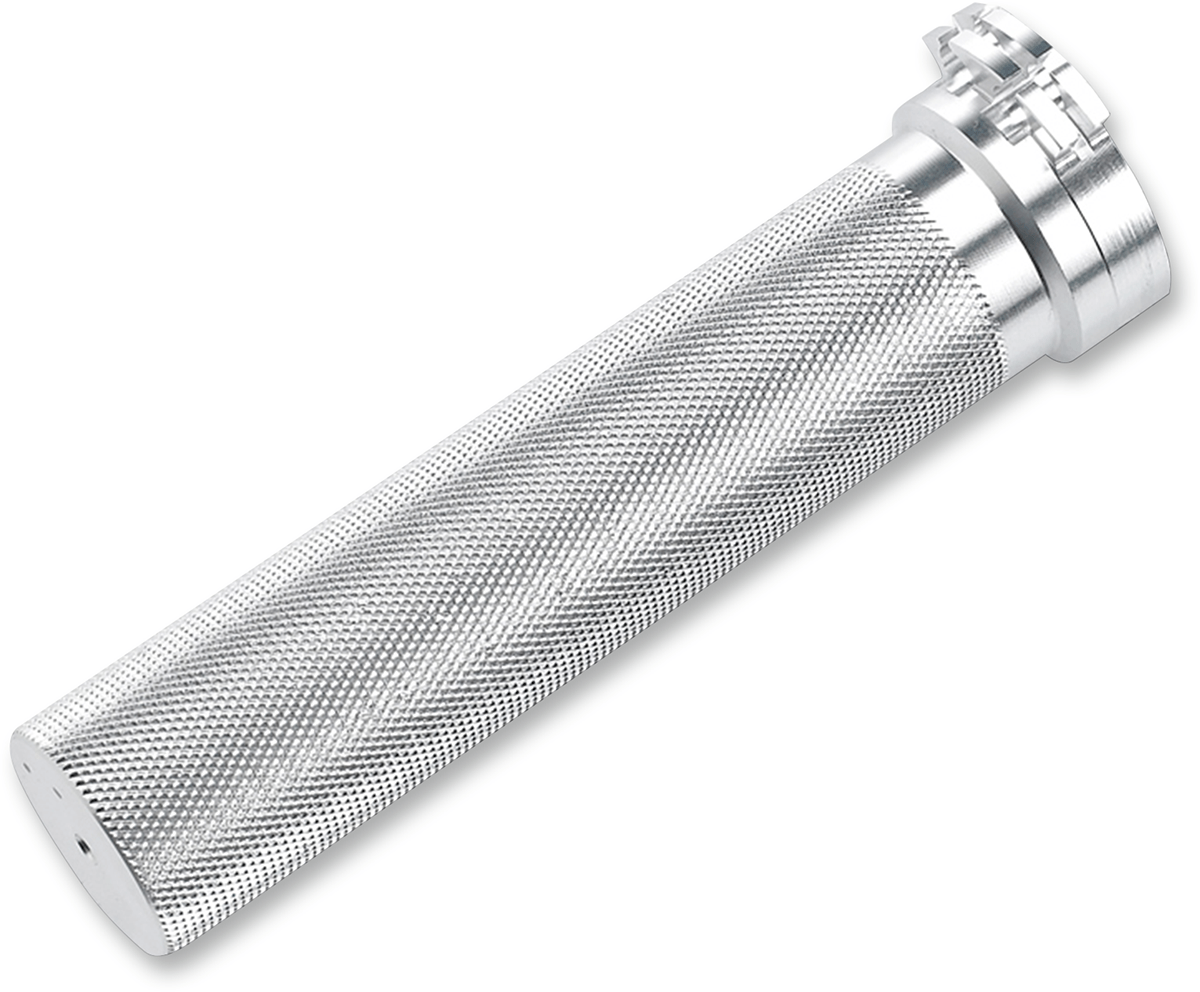 BILTWELL-Whiskey Throttle Tube / 1†Cable Throttle-Throttle Housing / Sleeve-MetalCore Harley Supply