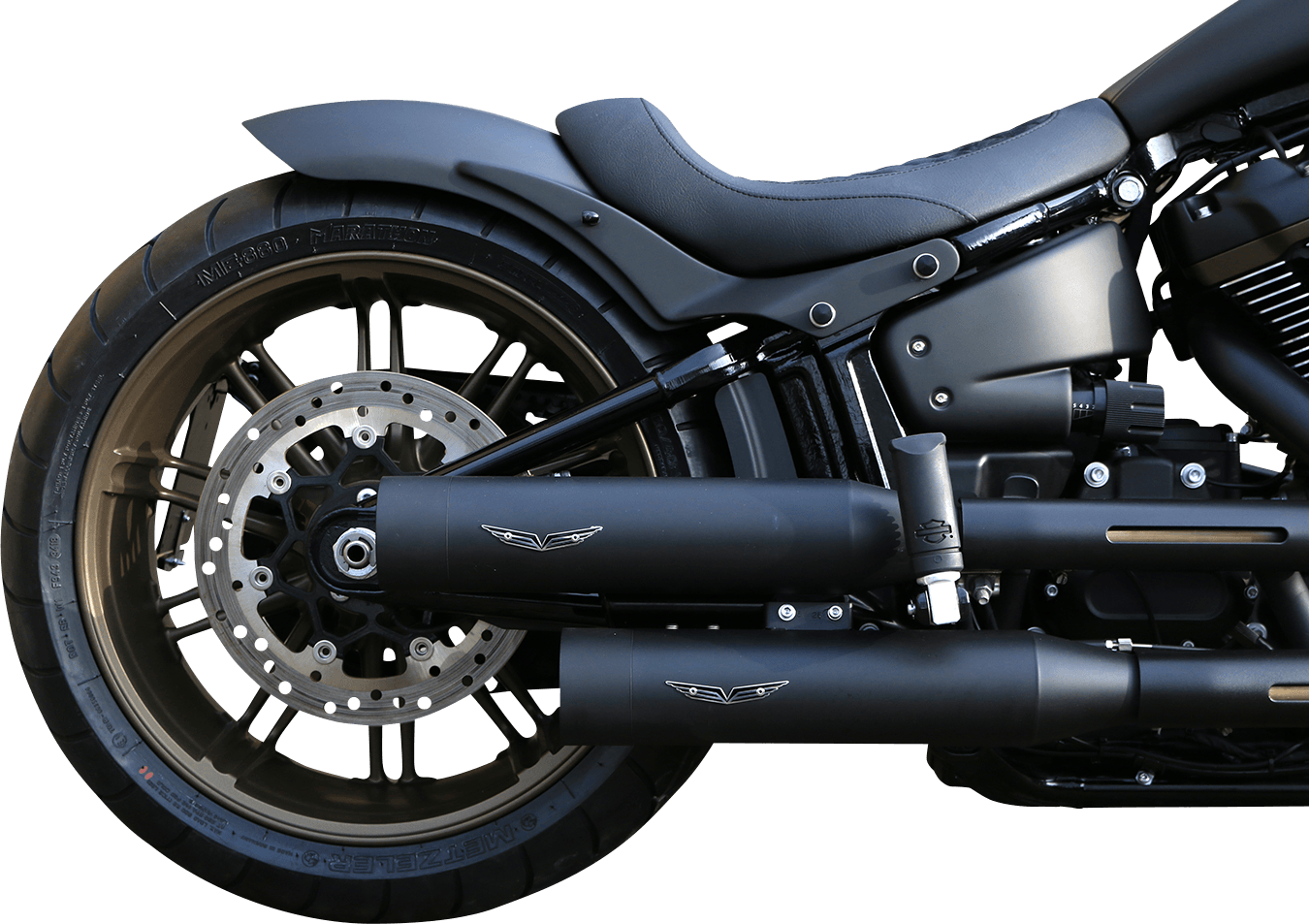KODLIN-Wide Rear Fender / M8-Fender-MetalCore Harley Supply