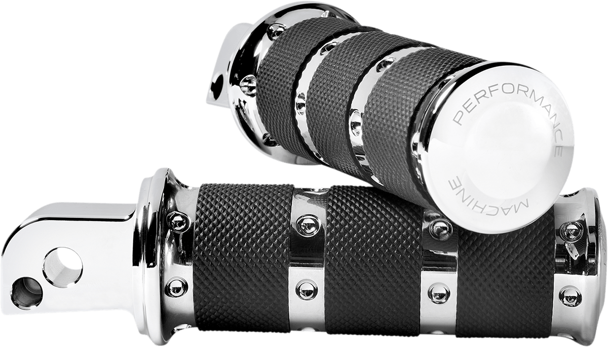 PERFORMANCE MACHINE-XLS Foot Pegs / M8 Mounts-Footpegs-MetalCore Harley Supply