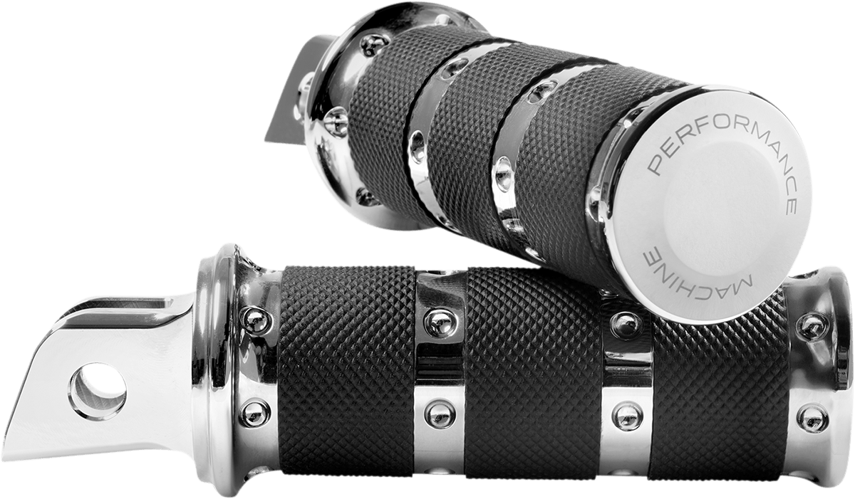 PERFORMANCE MACHINE-XLS Foot Pegs / M8 Mounts-Footpegs-MetalCore Harley Supply