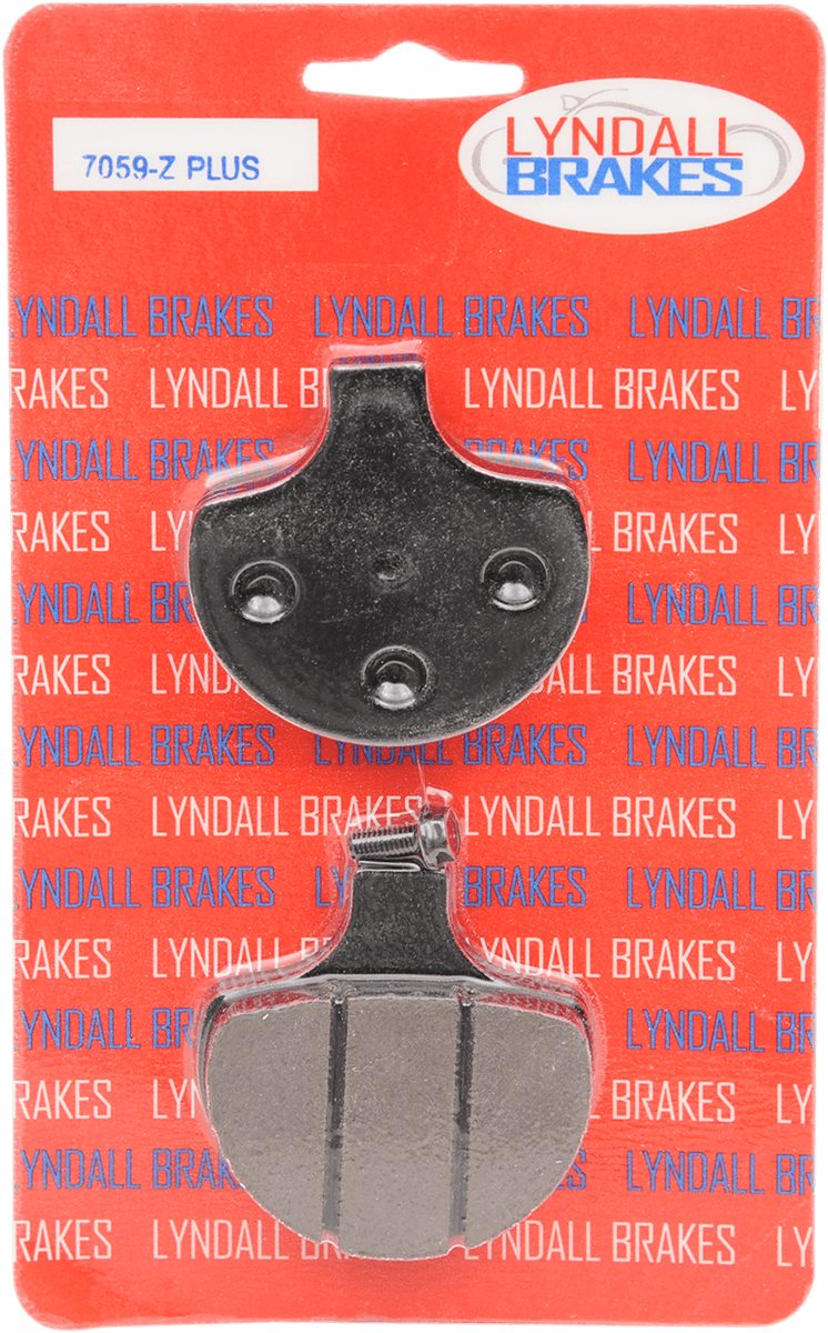 LYNDALL RACING BRAKES LLC-Z-Plus Brake Pads / FRONT '00-'22-Brake Pads-MetalCore Harley Supply