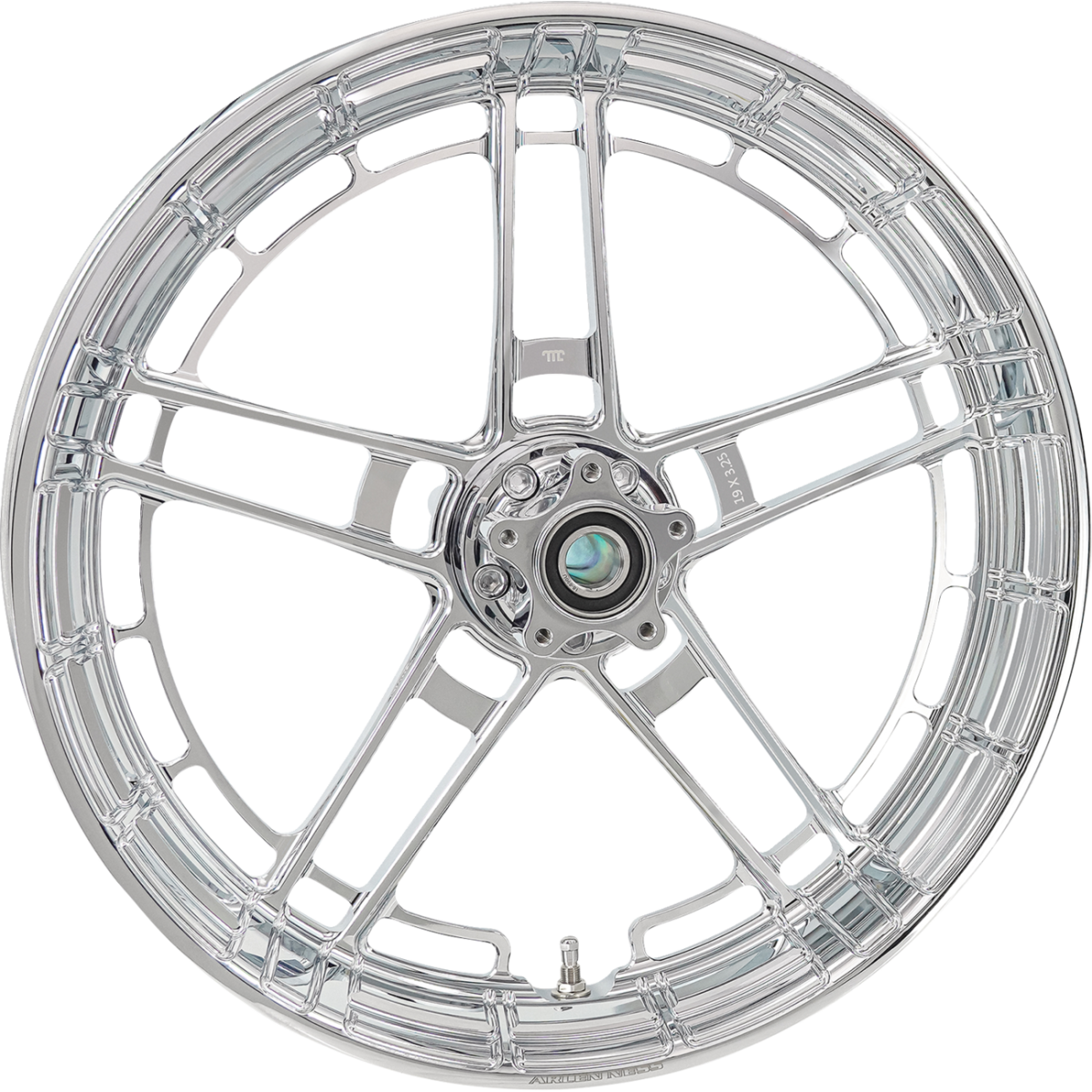ARLEN NESS - Flatline Front Rim 21x3.5 Chrome - Wheels - MetalCore Harley Supply