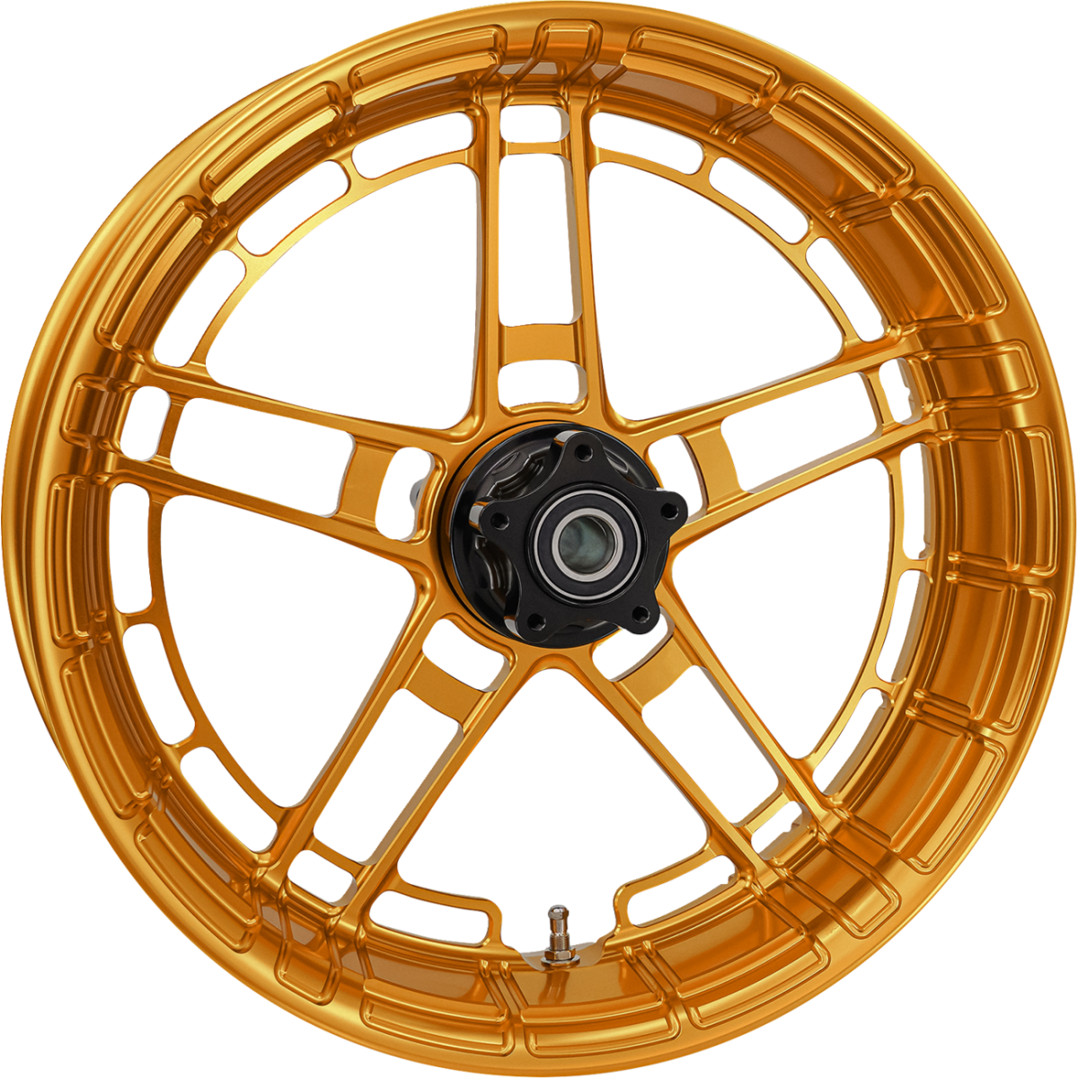 ARLEN NESS - Flatline Rear Rim 18x5.5 Gold - Wheels - MetalCore Harley Supply