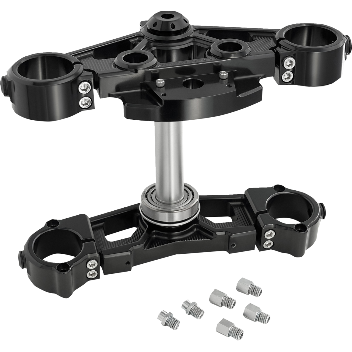 ARLEN NESS - Method 7 Degree Triple Tree Kit Black - Triple Tree - MetalCore Harley Supply