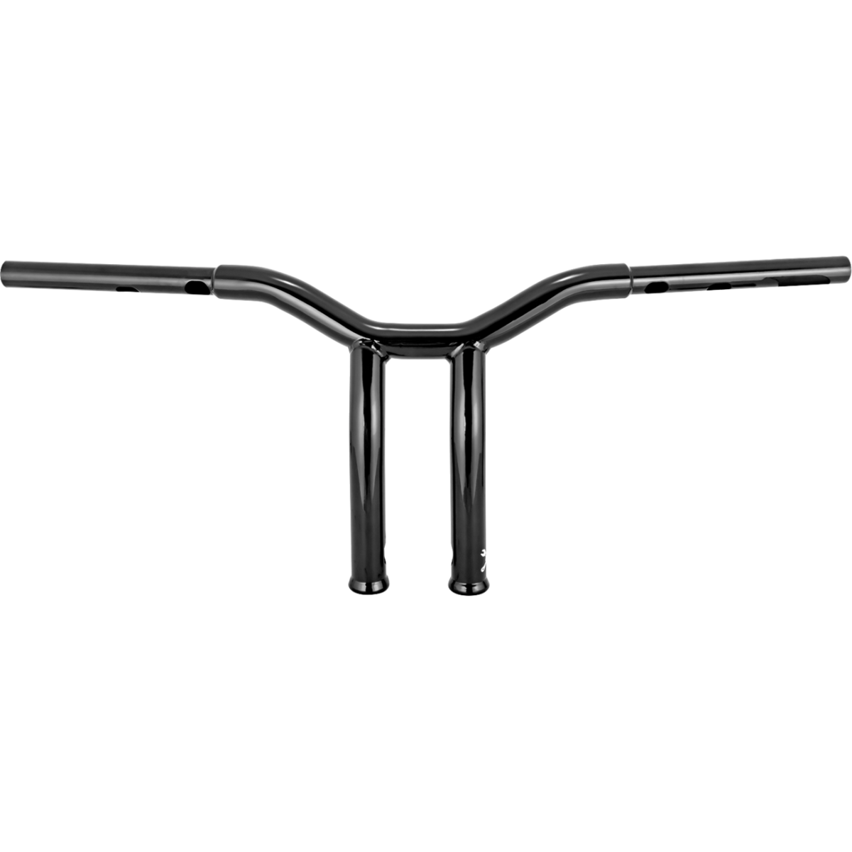 BURLY BRAND - Dominator Handlebars - Black 10" - Handlebars - MetalCore Harley Supply