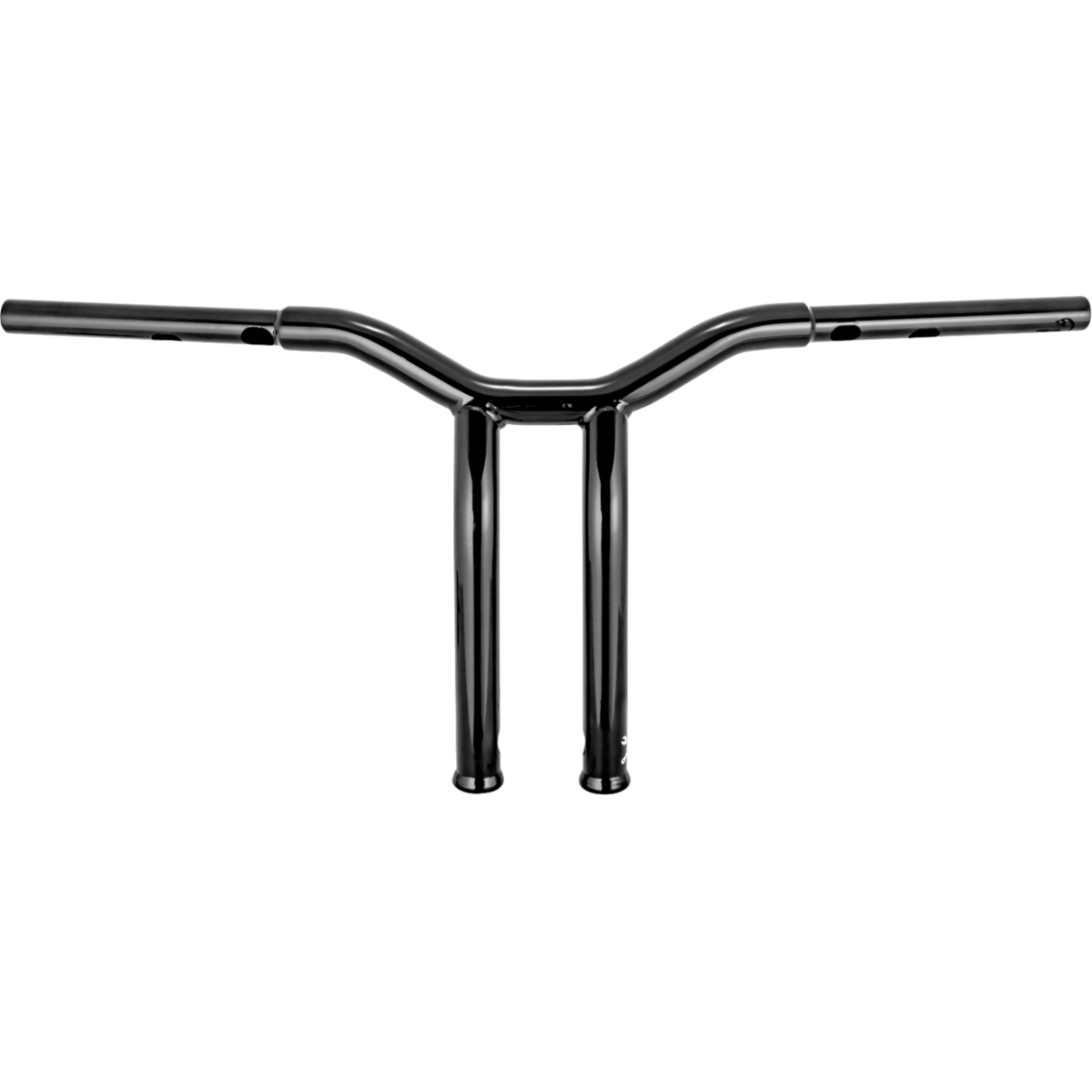 BURLY BRAND - Dominator Handlebars - Black 12" - Handlebars - MetalCore Harley Supply