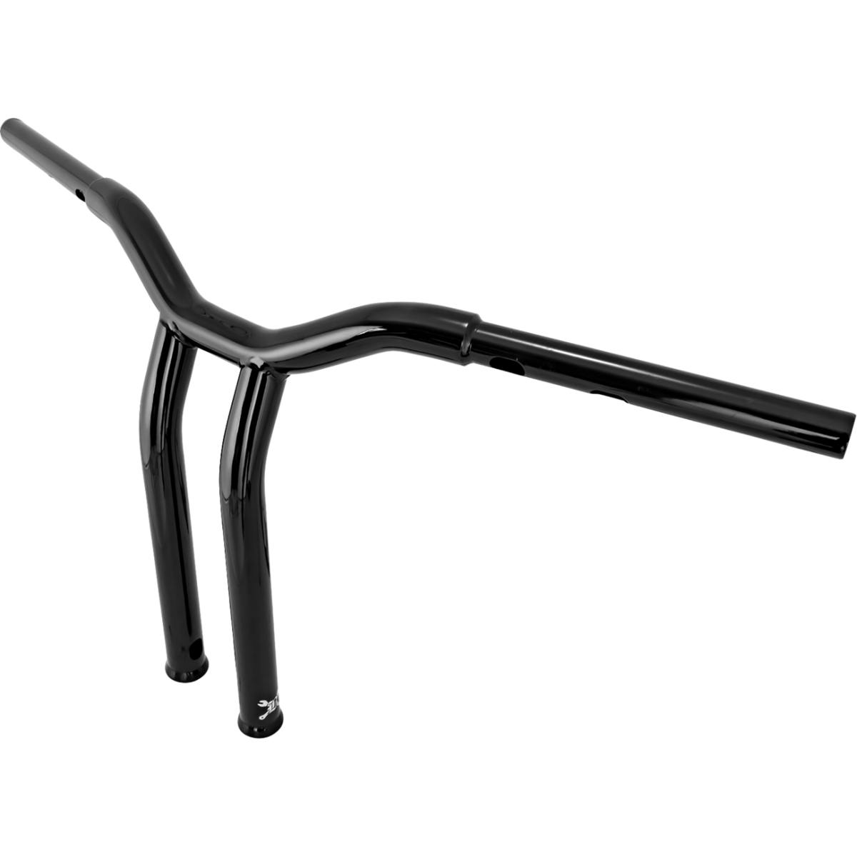 BURLY BRAND - Dominator Handlebars - Black 14" - view 3 - Handlebars - MetalCore Harley Supply