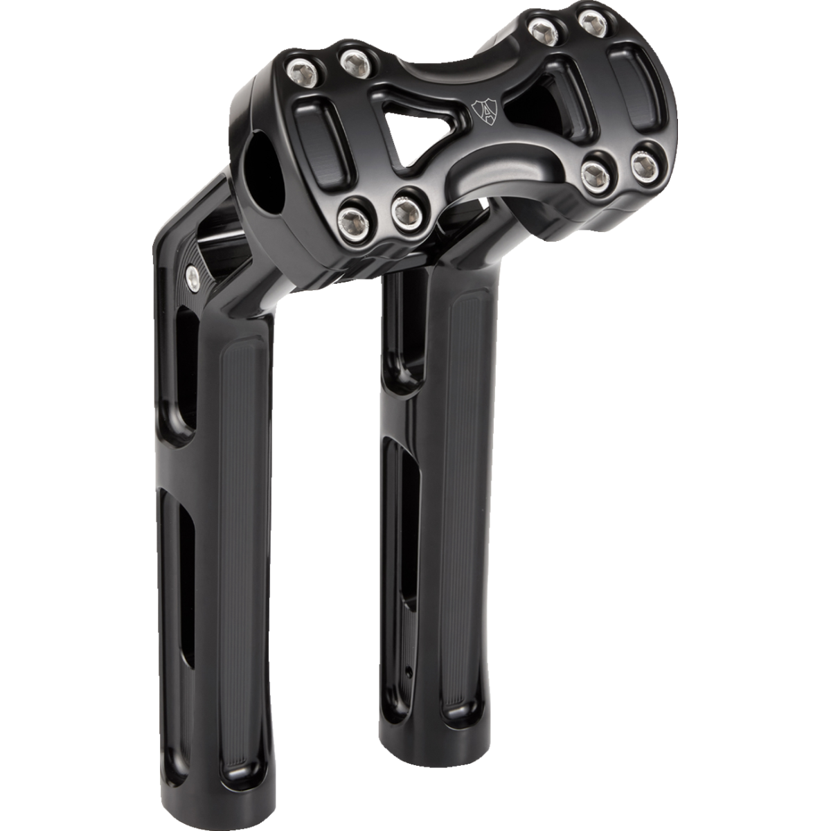 ARLEN NESS - Wayback Risers No Gauge Mount 10in - Risers - MetalCore Harley Supply