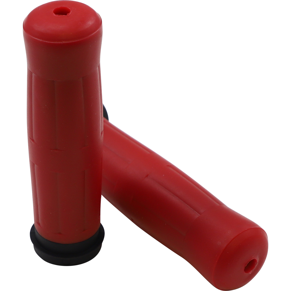 AVON GRIPS - Avon Old School Rubber Grips - Red '08-'24 - Grips - MetalCore Harley Supply