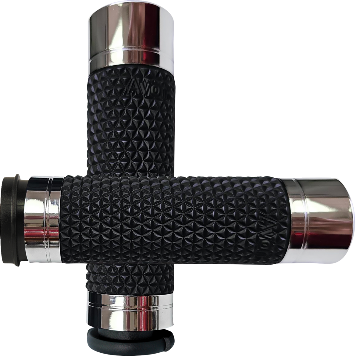 AVON GRIPS - Avon K25 Grips - Chrome '08-'25 - Grips - MetalCore Harley Supply
