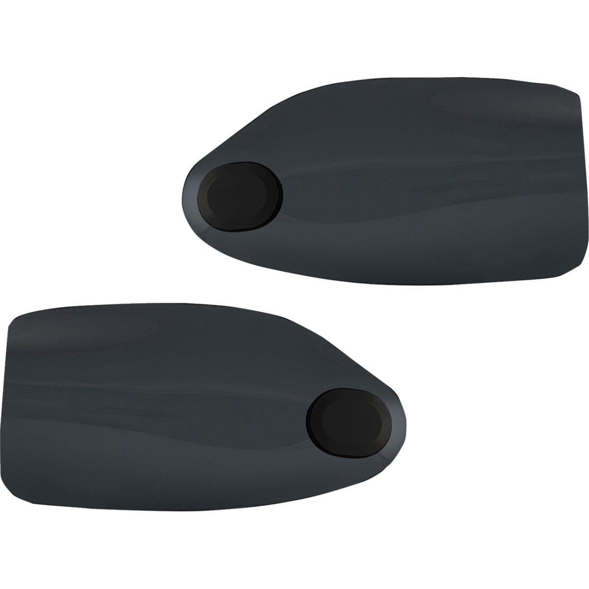 KLOCK WERKS - Tint Flare Hand Guards - Dark Smoke - Hand Guards - MetalCore Harley Supply