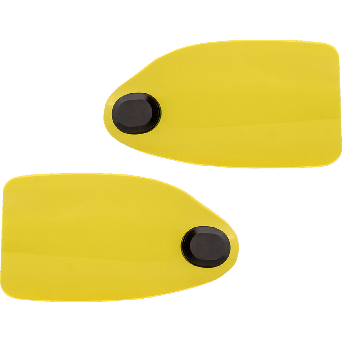 KLOCK WERKS - Ice Flare Hand Guards - Yellow Ice - Hand Guards - MetalCore Harley Supply