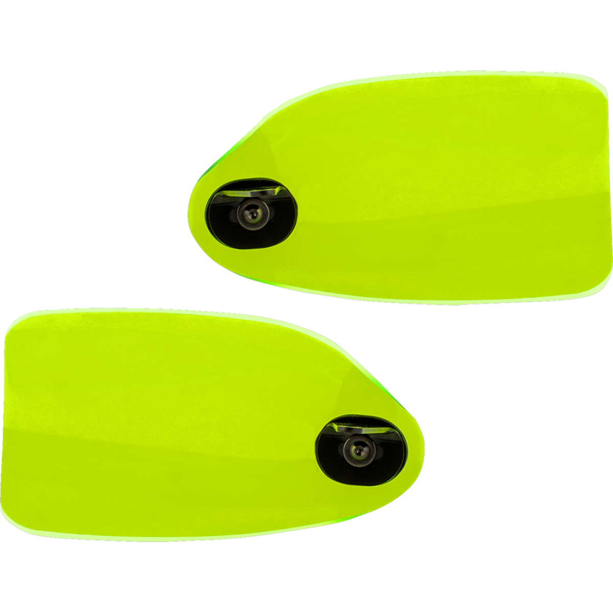 KLOCK WERKS - Ice Flare Hand Guards - Green Ice - view 2 - Hand Guards - MetalCore Harley Supply