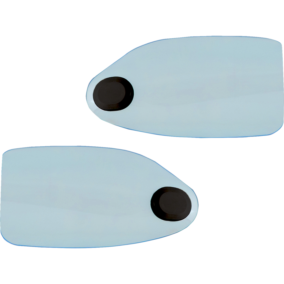KLOCK WERKS - Ice Flare Hand Guards - Blue Ice - Hand Guards - MetalCore Harley Supply