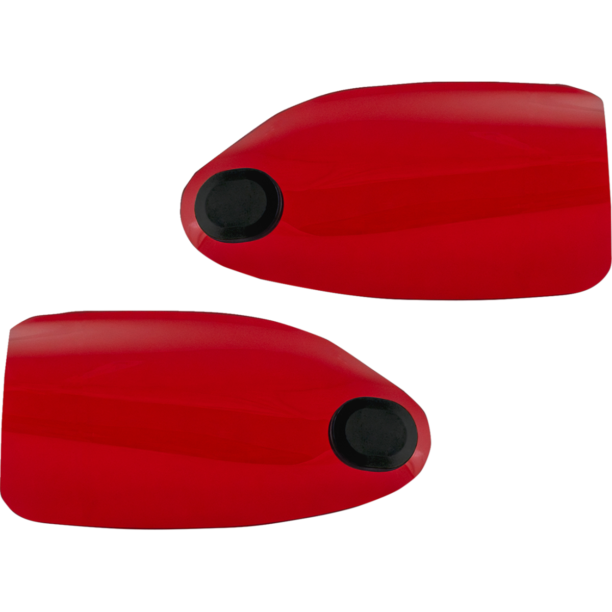 KLOCK WERKS - Kolor Flare Hand Guards - Red - Hand Guards - MetalCore Harley Supply
