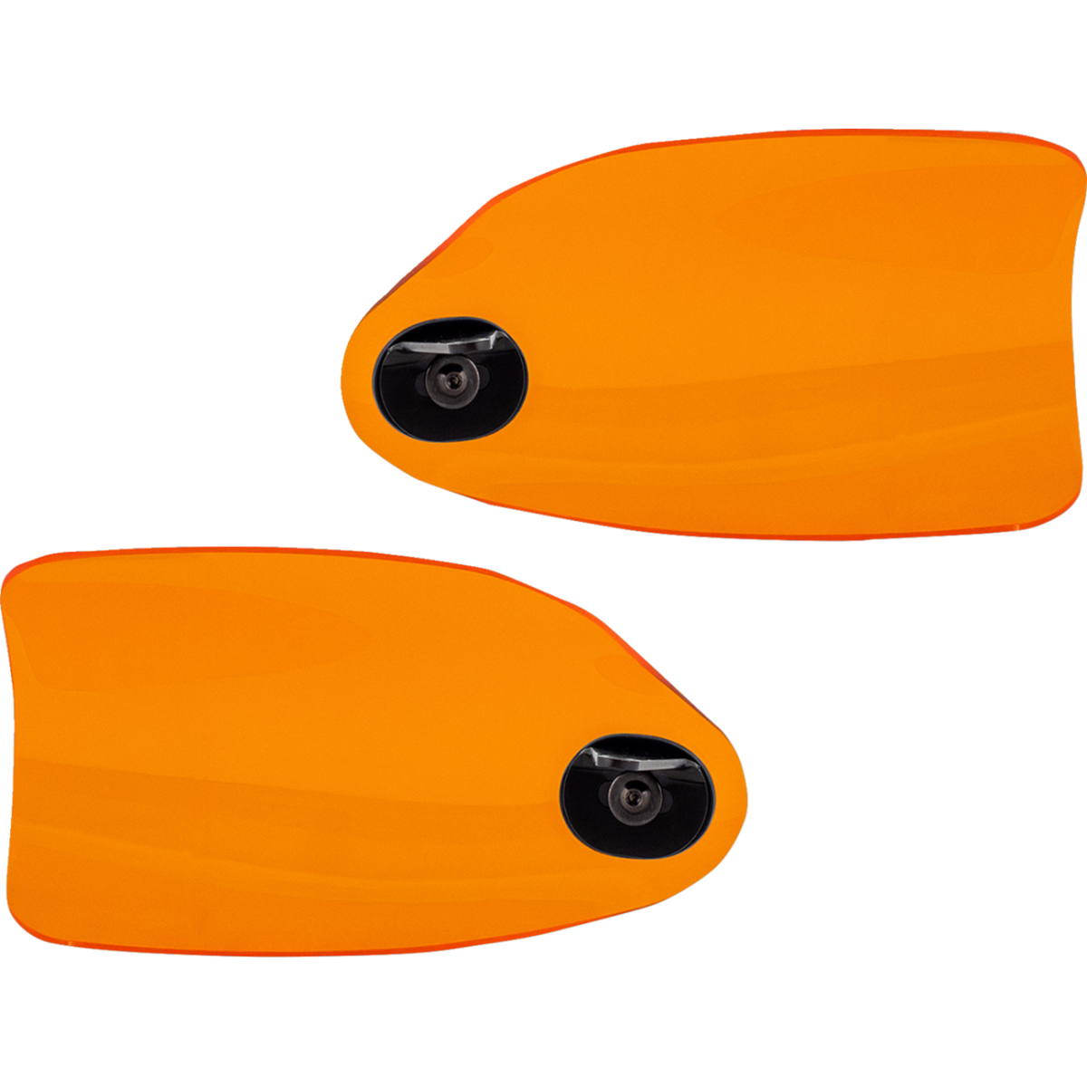KLOCK WERKS - Kolor Flare Hand Guards - Orange - Hand Guards - MetalCore Harley Supply
