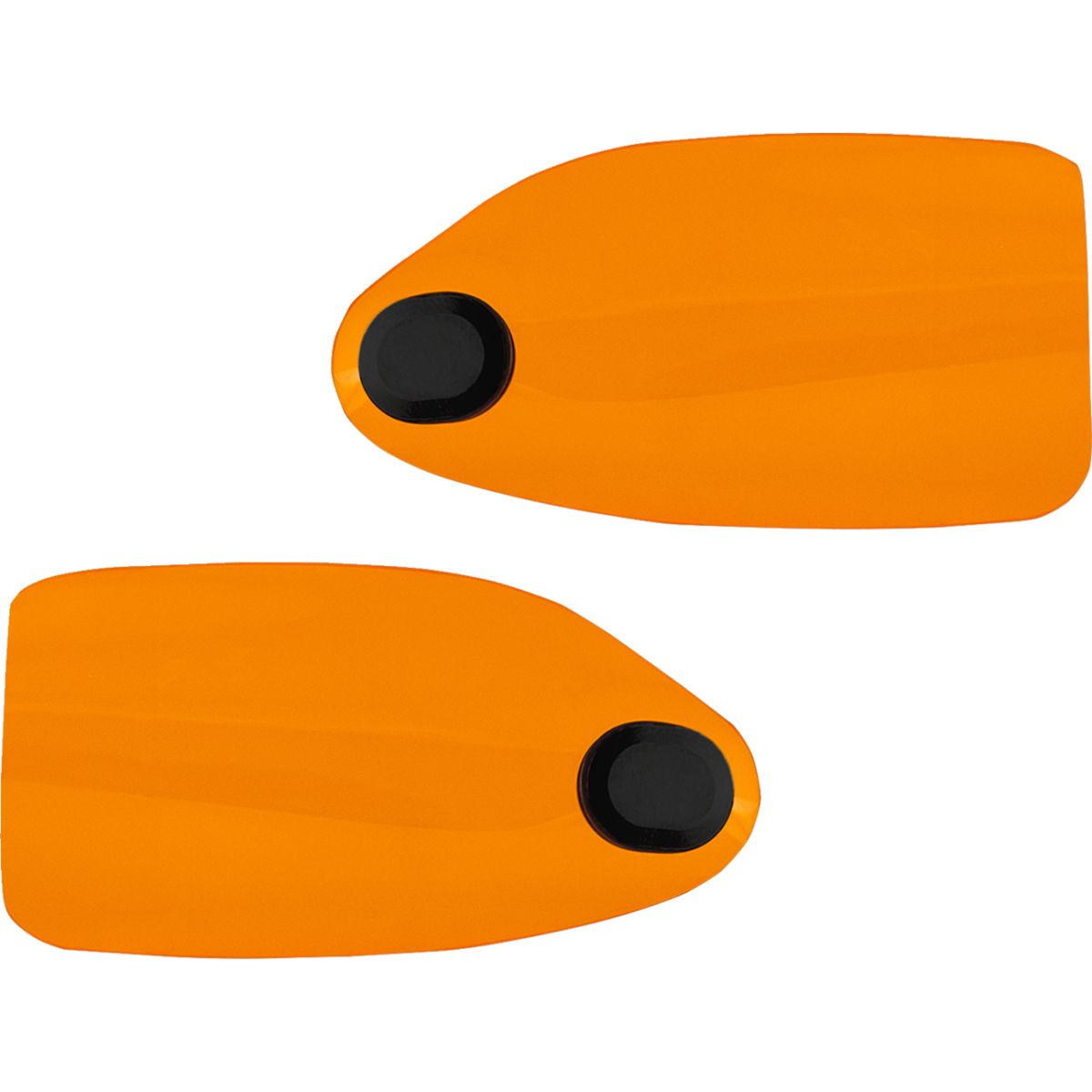 KLOCK WERKS - Kolor Flare Hand Guards - Orange - view 2 - Hand Guards - MetalCore Harley Supply